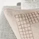 Villa Classics Marina Natural Square Accent Pillow Set of 2