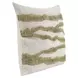 Stillness Passage Wheat Green and Beige Square Accent Pillow Set of 2