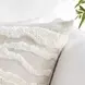 Stillness Passage Ivory Square Accent Pillow Set of 2