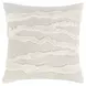 Stillness Passage Ivory Square Accent Pillow Set of 2