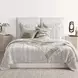 Seville Oyster Gray Queen Quilt