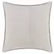 Seville Oyster Gray Euro Sham