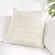 Stillness Asana Natural Square Accent Pillow Set of 2