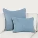 Sava Capri Blue Rectangular Accent Pillow Set of 2