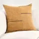 Villa Classics Origin Chestnut Brown Square Accent Pillow Set of 2
