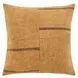 Villa Classics Origin Chestnut Brown Square Accent Pillow Set of 2