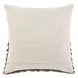 Timeless Casa Leather Chestnut and Natural Square Accent Pillow Set of 2