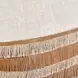 Timeless Casa Leather Chestnut and Natural Square Accent Pillow Set of 2