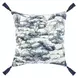 Villa Classics Stonework Denim Blue Square Accent Pillow Set of 2