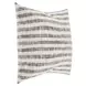 Villa Classics Linna Natural and Black Square Accent Pillow Set of 2