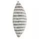 Villa Classics Linna Natural and Black Square Accent Pillow Set of 2