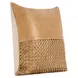 Timeless Toscano Leather Chestnut Brown Square Accent Pillow Set of 2