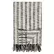 Throws Linna Natural and Black Throw