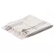 Throws Ria Ivory and Gray Throw