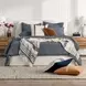 Colmar Marina Blue King Quilt