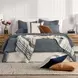 Colmar Marina Blue Queen Quilt
