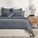 Colmar Marina Blue Queen Quilt