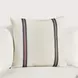 Boardwalk Bacall and Blue Square Accent Pillow Set of 2