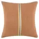 Boardwalk Rowland Hazel and Yellow Square Accent Pillow Set of 2