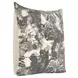 Boardwalk Luciana Gray and Cream Square Accent Pillow Set of 2