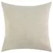 Boardwalk Luciana Gray and Cream Square Accent Pillow Set of 2
