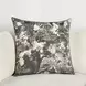 Boardwalk Luciana Gray and Cream Square Accent Pillow Set of 2