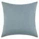 Boardwalk Taylor Blue and Cream Square Accent Pillow Set of 2
