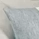 Boardwalk Taylor Blue and Cream Square Accent Pillow Set of 2