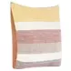 Boardwalk Crawford Yellow and Gray Square Accent Pillow Set of 2