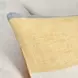 Boardwalk Crawford Yellow and Gray Square Accent Pillow Set of 2