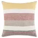 Boardwalk Crawford Yellow and Gray Square Accent Pillow Set of 2