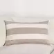 Boardwalk Gardner Hazel and Ivory Rectangular Accent Pillow Set of 2