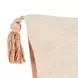 Boardwalk Sherry Solid Natural and Hazel Rectangular Accent Pillow Set of 2