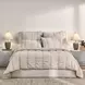 Rowen Taupe King Quilt