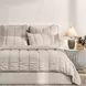 Rowen Taupe King Quilt