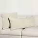 Renewed Mercer Ivory Square Accent Pillow Set of 2