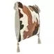 Renewed Caney Chestnut and Green Square Accent Pillow Set of 2