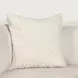 Renewed Carters Ivory 22 x 22" Accent Pillow Set of 2