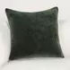 Heirloom Velvet Forest Green 22 x 22" Accent Pillow Set of 2