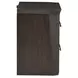 Bellamy Coffee Bean 2 Drawer Nightstand with USB Charging