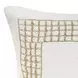 Villa Classics Marina White Square Accent Pillow Set of 2
