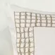 Villa Classics Marina White Square Accent Pillow Set of 2