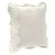 Catania Tollo Natural and Ivory Square Accent Pillow Set of 2