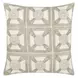 Catania Baia Natural Square Accent Pillow Set of 2