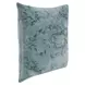 Oliver Chambray Blue Square Accent Pillow Set of 2