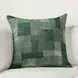 Catania Praia Viridian Green Square Accent Pillow Set of 2