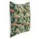 Catania Lamia Green and Black Square Accent Pillow Set of 2