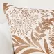 Villa Classics Mulberry Chestnut Brown Square Accent Pillow Set of 2