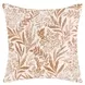 Villa Classics Mulberry Chestnut Brown Square Accent Pillow Set of 2