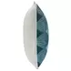 Catania Scala Sea Glass Blue Square Accent Pillow Set of 2